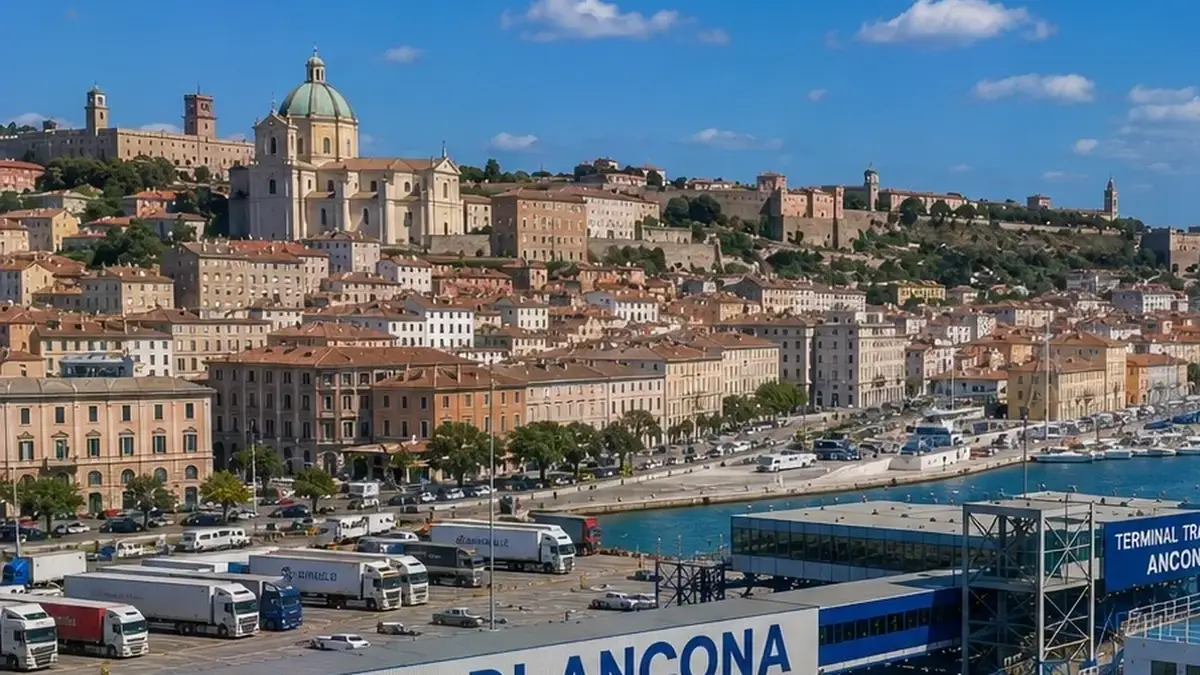 Prom pasażerski i podróż morska: Ancona – Split