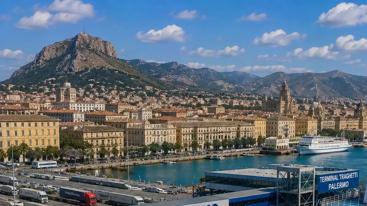 Prom pasażerski i podróż morska: Naples – Palermo