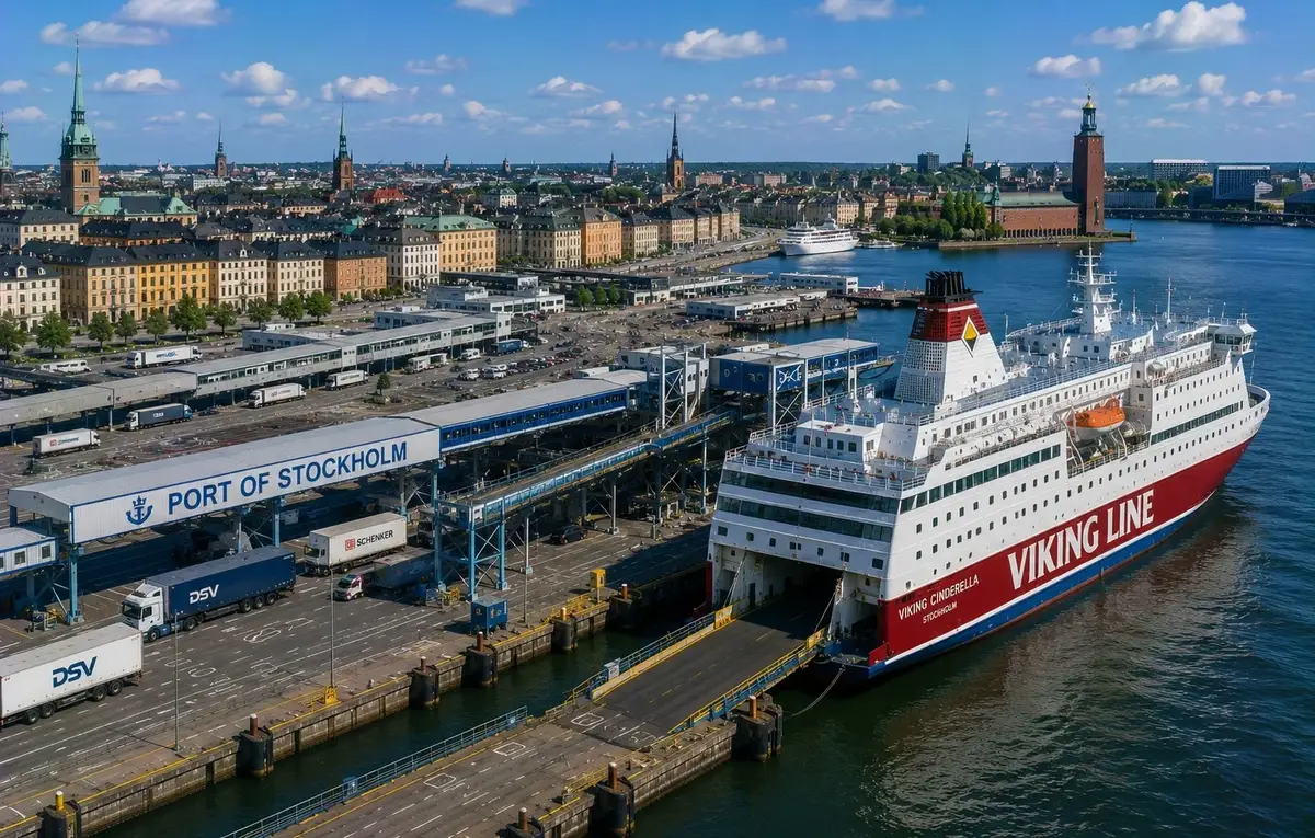 Prom pasażerski i podróż morska: Turku – Stockholm